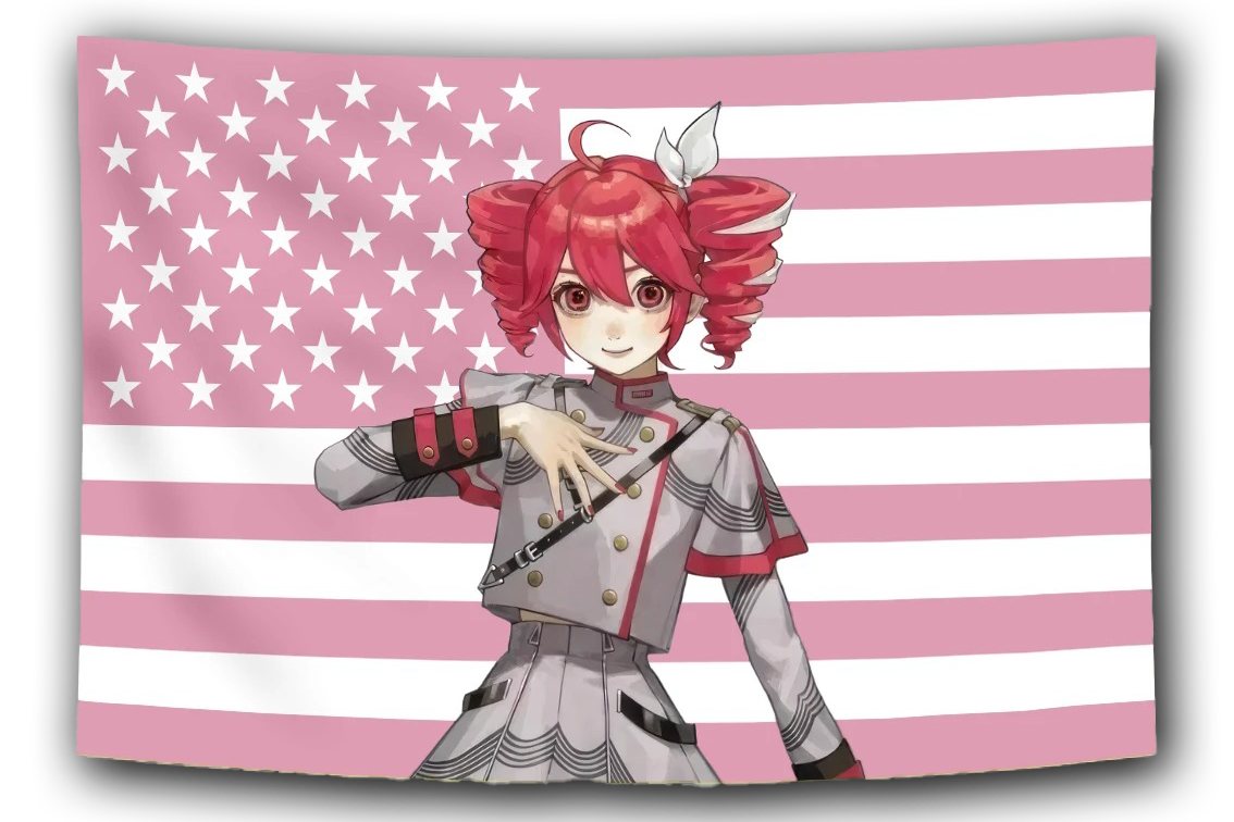 TETO - PINK USA FLAG